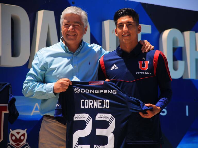 Fernando Cornejo y la opción de seguir en la U: «Sería lindo tener unos añitos más acá»