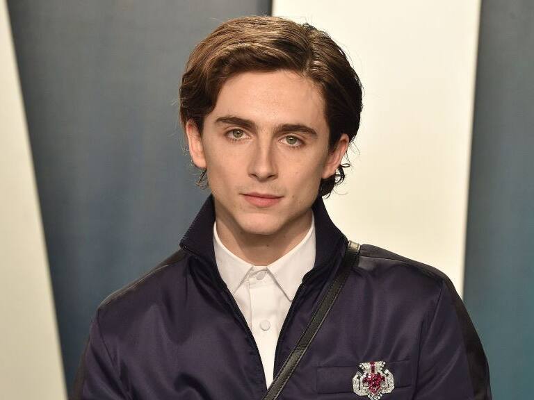 BEVERLY HILLS, CALIFORNIA - FEBRUARY 09: Timothee Chalamet attends the 2020 Vanity Fair Oscar Party at Wallis Annenberg Center for the Performing Arts on February 09, 2020 in Beverly Hills, California. (Photo by David Crotty/Patrick McMullan via Getty Images)