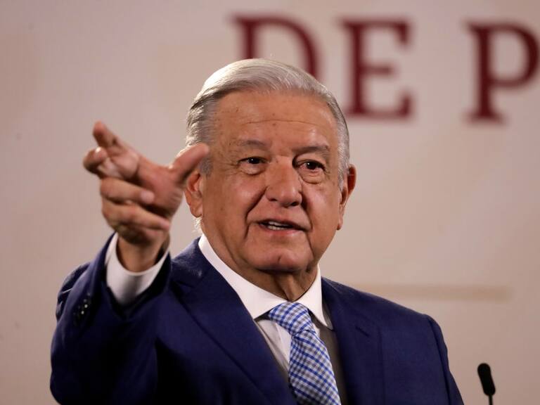 El presidente de México, Andrés Manuel López Obrador, ante la prensa