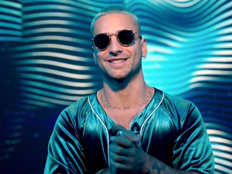 UNSPECIFIED - DECEMBER 10: In this screengrab released on December 10, Maluma speaks during the Billboard Women In Music 2020 event on December 10, 2020. (Photo by 2020 Billboard Women In Music/Getty Images for Billboard)