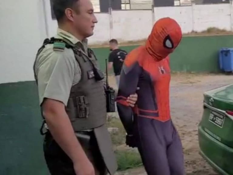 “Spiderman” atrapado en Valparaíso: el peligroso prontuario por el que fue detenido