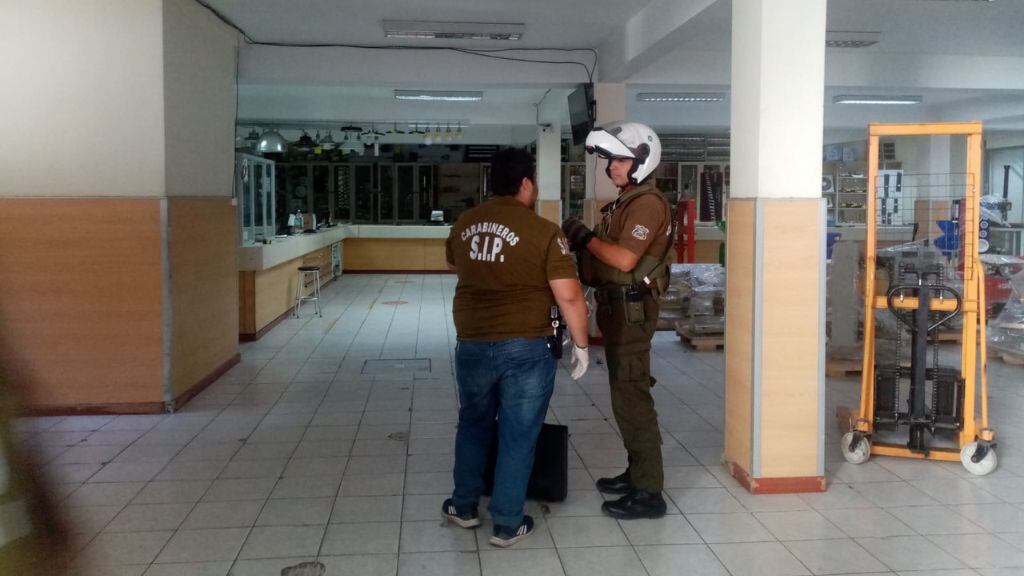 Carabineros llegó al sitio del suceso. / ADN.cl