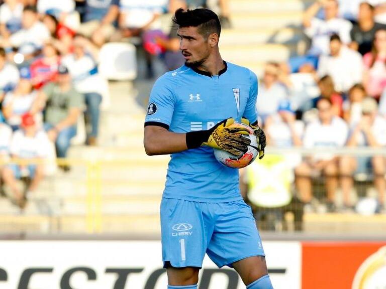 10 de Marzo del 2020/SantiagoMatías Dituro(c) ,durante el partido valido por la Fase de Grupos de la Conmebol Libertadores 2020, entre Universidad Catolica vs America de Cali, disputado en el Estadio San Carlos de Apoquindo.
FOTO:FRANCISCO LONGA/AGENCIAUNO