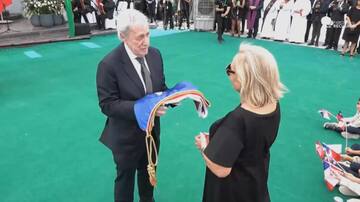 Así culminó el funeral de Estado: la simbólica entrega de bandera que cubrió el féretro de Piñera a su viuda Cecilia Morel