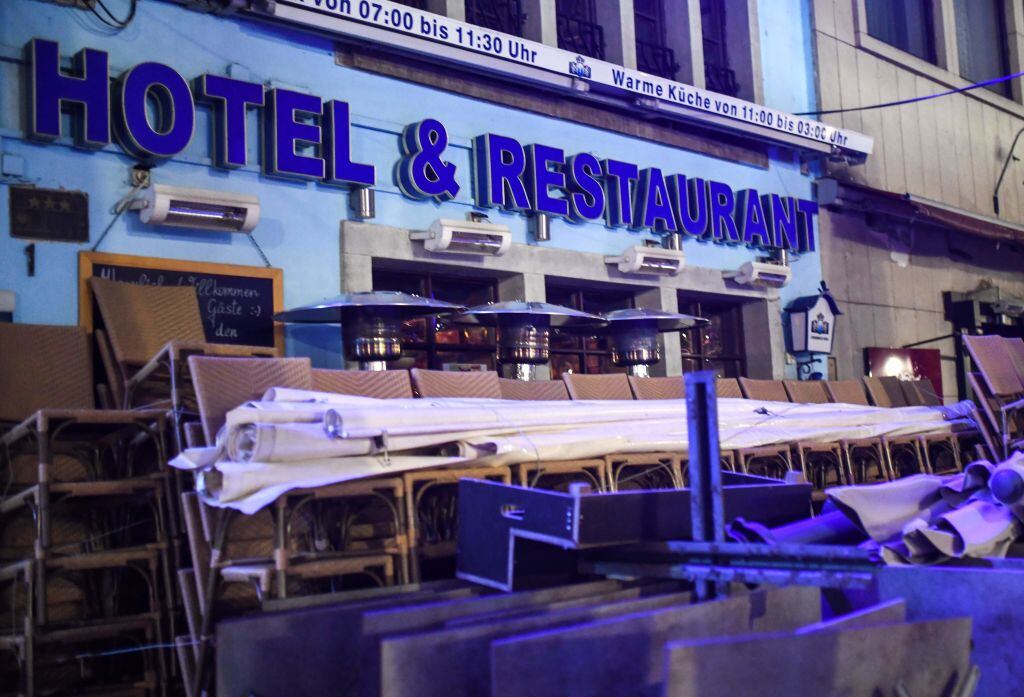 Un hotel y restaurante cerrado en Colonia