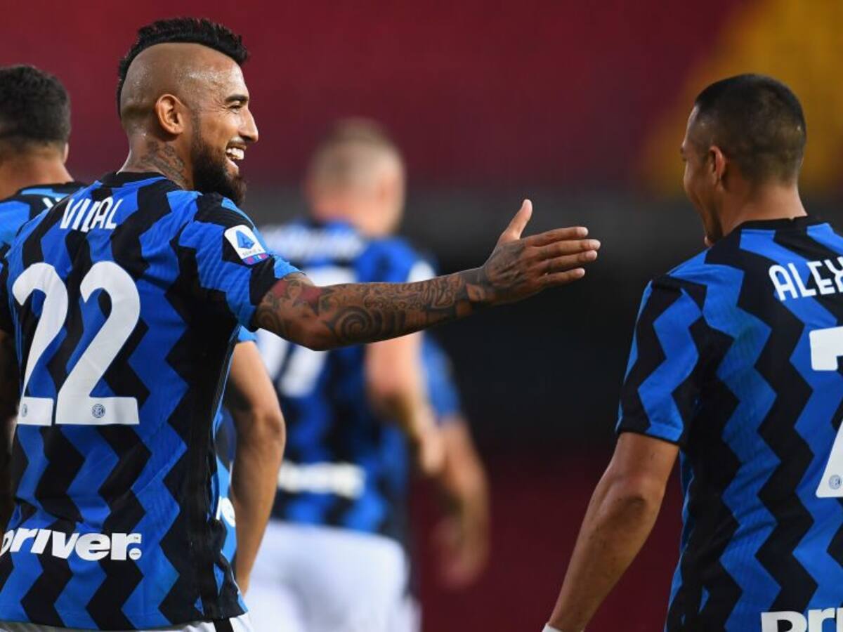 Con Alexis y Vidal en la oncena inicial, Inter visita al Atalanta en una nueva jornada de la Serie A