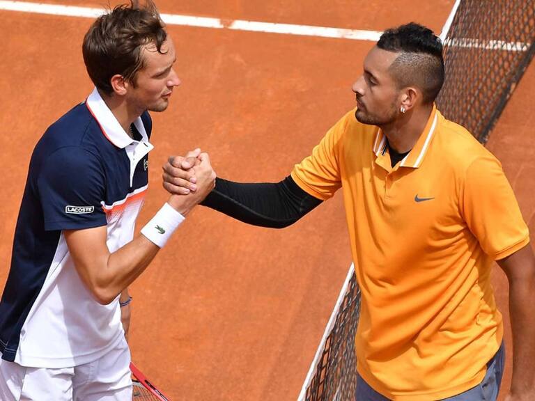 Medvedev antes de enfrentarse a Kyrgios en el US Open: «No somos amigos, no lo creo, pero no sé si él pensará lo mismo»