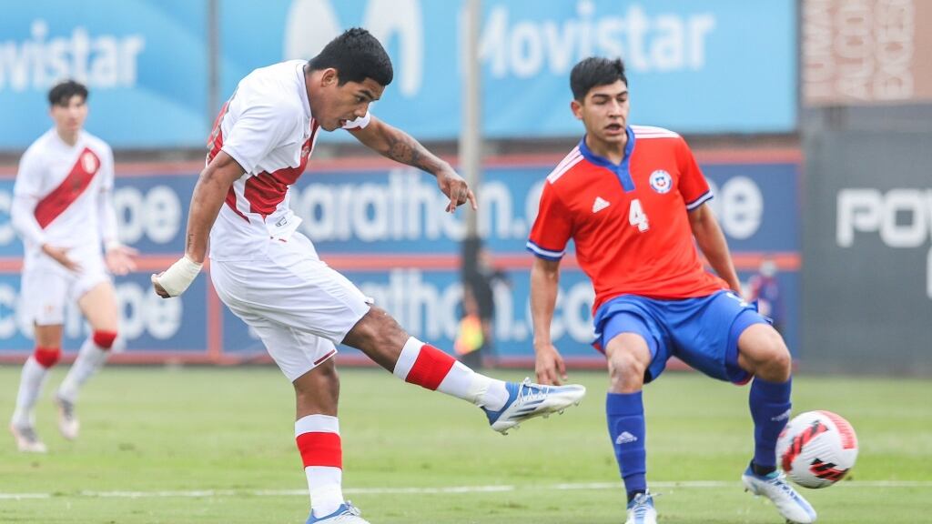 La Roja Sub 20 cae en su segundo amistoso ante Perú en Lima