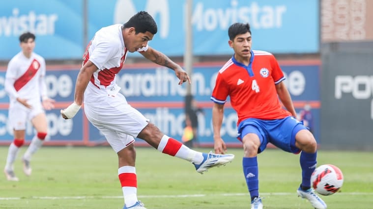 La Roja Sub 20 cae en su segundo amistoso ante Perú en Lima