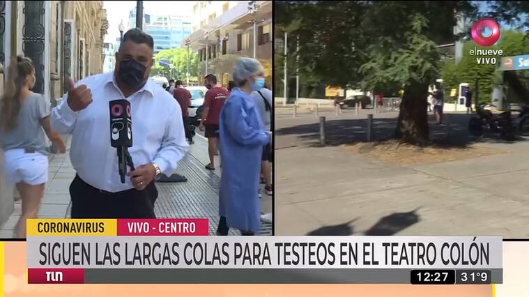 Ola de calor en Argentina: periodista se desmayó en vivo en Teatro Colón