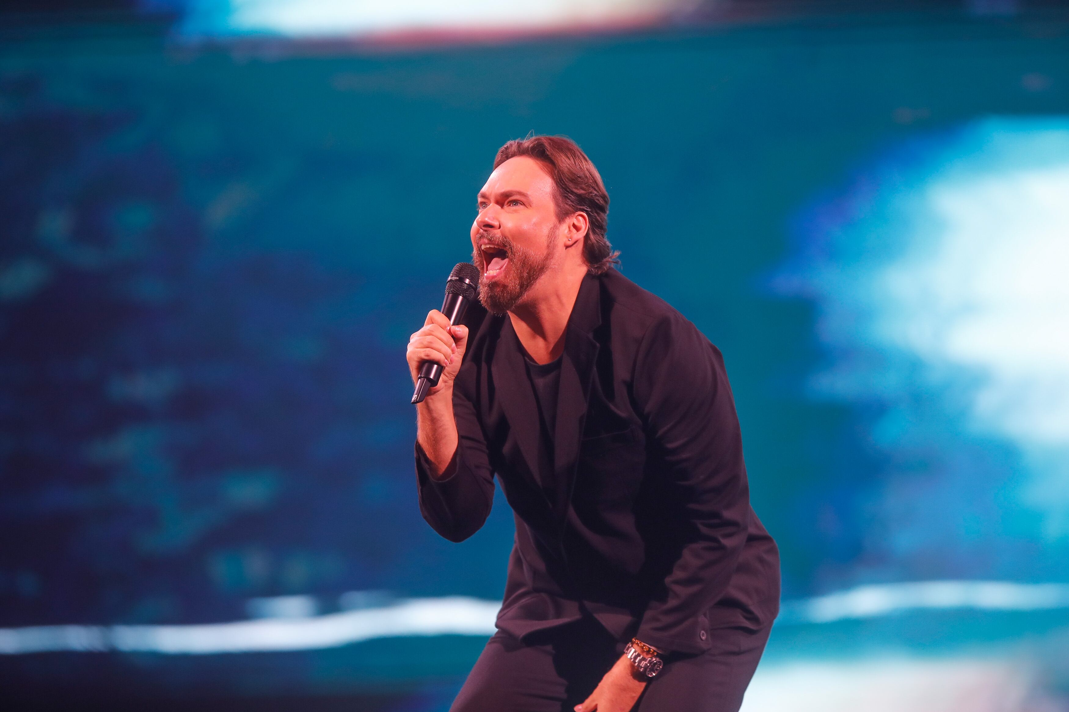 23 DE FEBRERO DE 2025 / VALPARAÍSO
El Humorista George Harris durante el 64 Festival Internacional de la Canción Viña 2025 en la Quinta Vergara
FOTO: DIEGO MARTIN/AGENCIAUNO