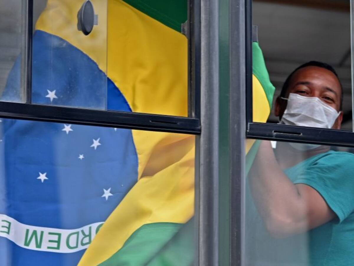 Brasil se convirtió en el sexto país del mundo con mayor tasa de contagios tras superar los 200 mil casos por Covid-19