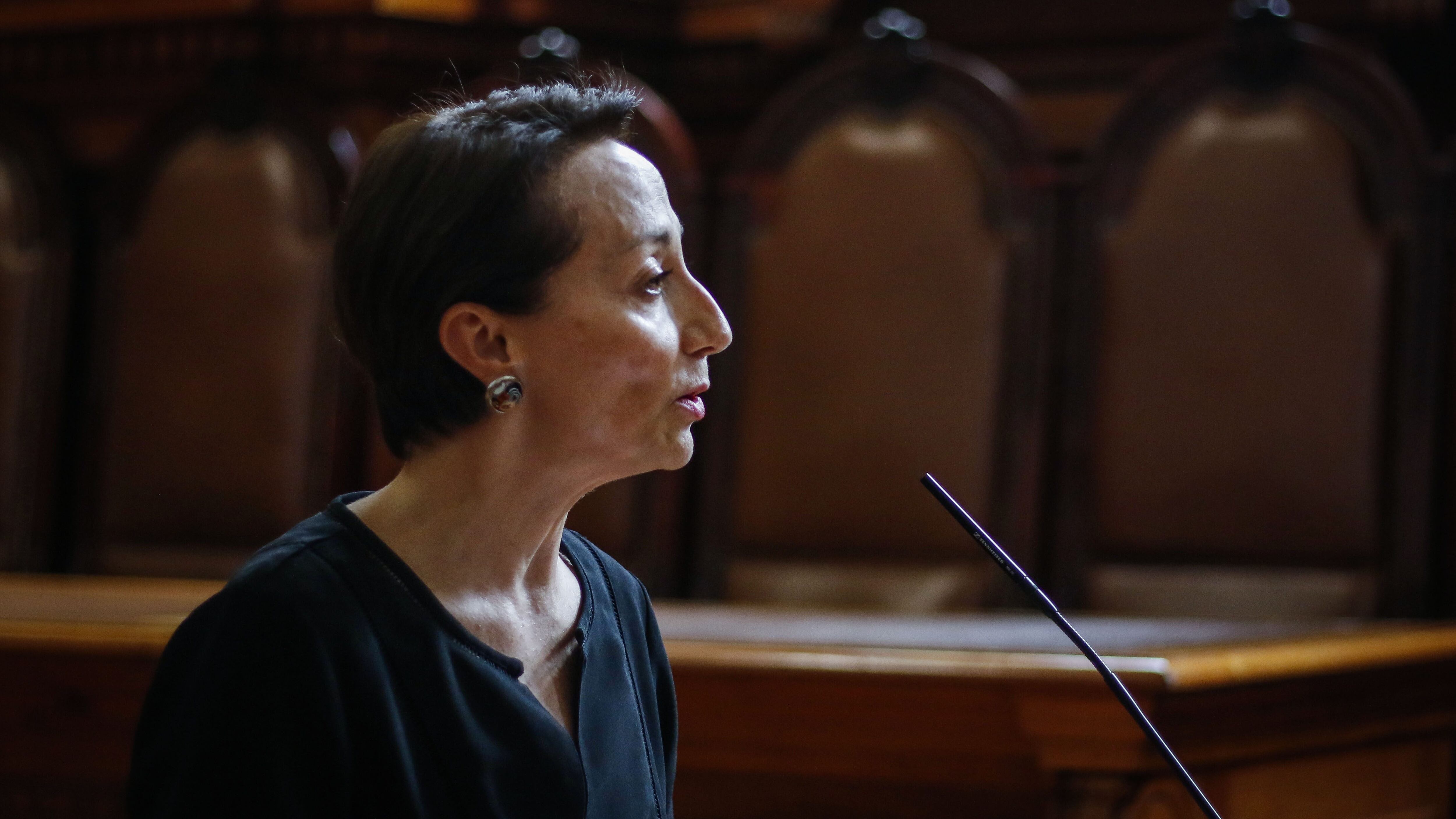 20 de marzo del 2020/SANTIAGOLa Ministra Vocera de la Corte Suprema, Gloria Ana Chevesich, habla y da cuenta de la actual situación del Poder Judicial en el marco de la emergencia sanitaria e informa del funcionamiento del máximo tribunal del país desde el lunes 23 de marzo.
FOTO: SEBASTIAN BELTRAN GAETE/AGENCIAUNO