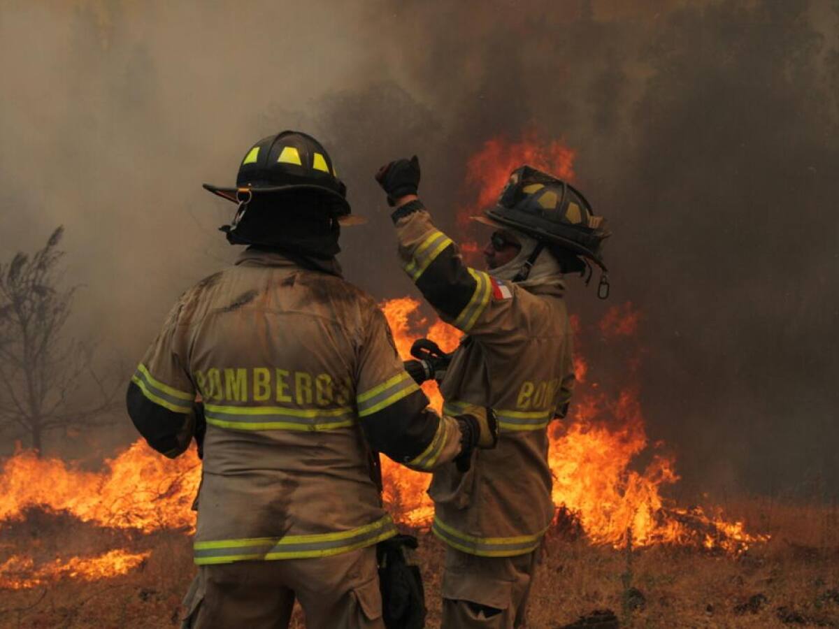 Prisión preventiva para bombero acusado de provocar incendio en Coronel: se excuso con que lo hizo bajo “los efectos de la marihuana”