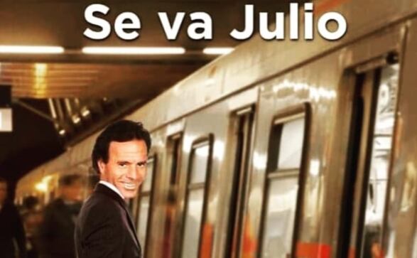 Compilado de memes del término de mes en alusión a Julio Iglesias.