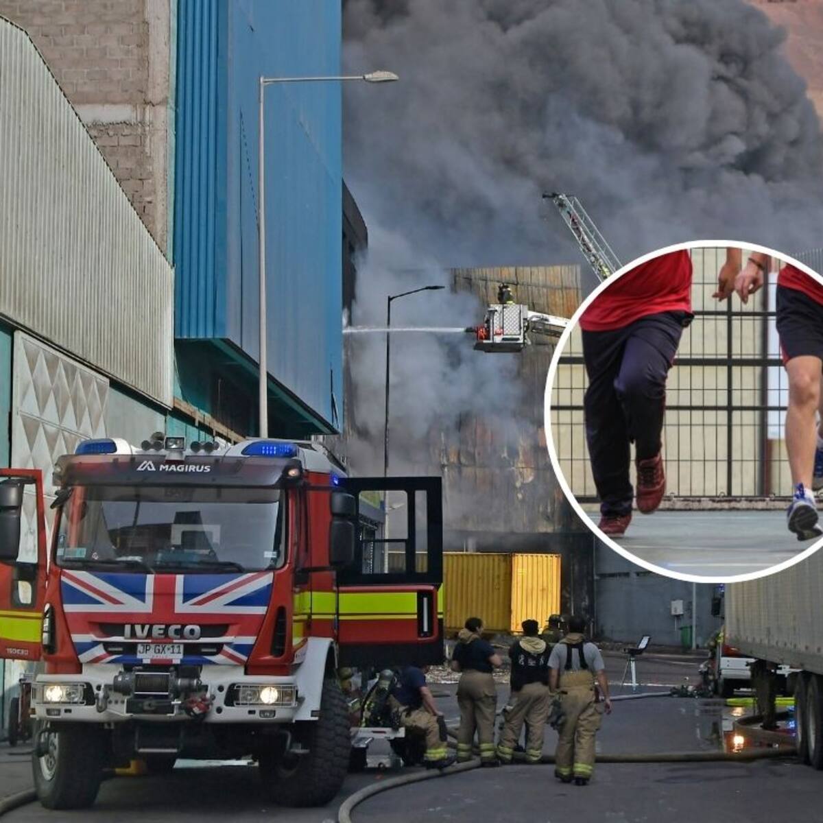 Por incendio en Zofri: suspenden actividades físicas en colegios de sectores de Iquique y Alto Hospicio