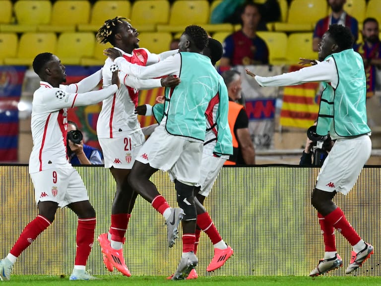 Mónaco vence al Barcelona y da el gran golpe de la primera fecha de la Champions League