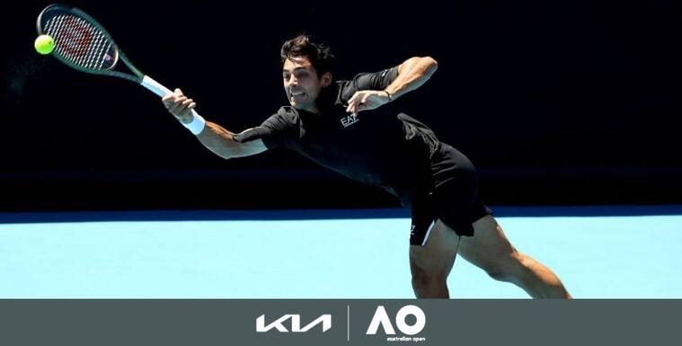 Cristian Garin no pudo con la experiencia de Gael Monfils y quedó eliminado del Abierto de Australia
