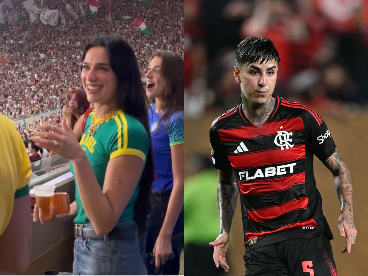 Con Dua Lipa en las tribunas y Erick Pulgar en cancha: Flamengo sufre dura derrota en plena lucha por el título del Brasileirao