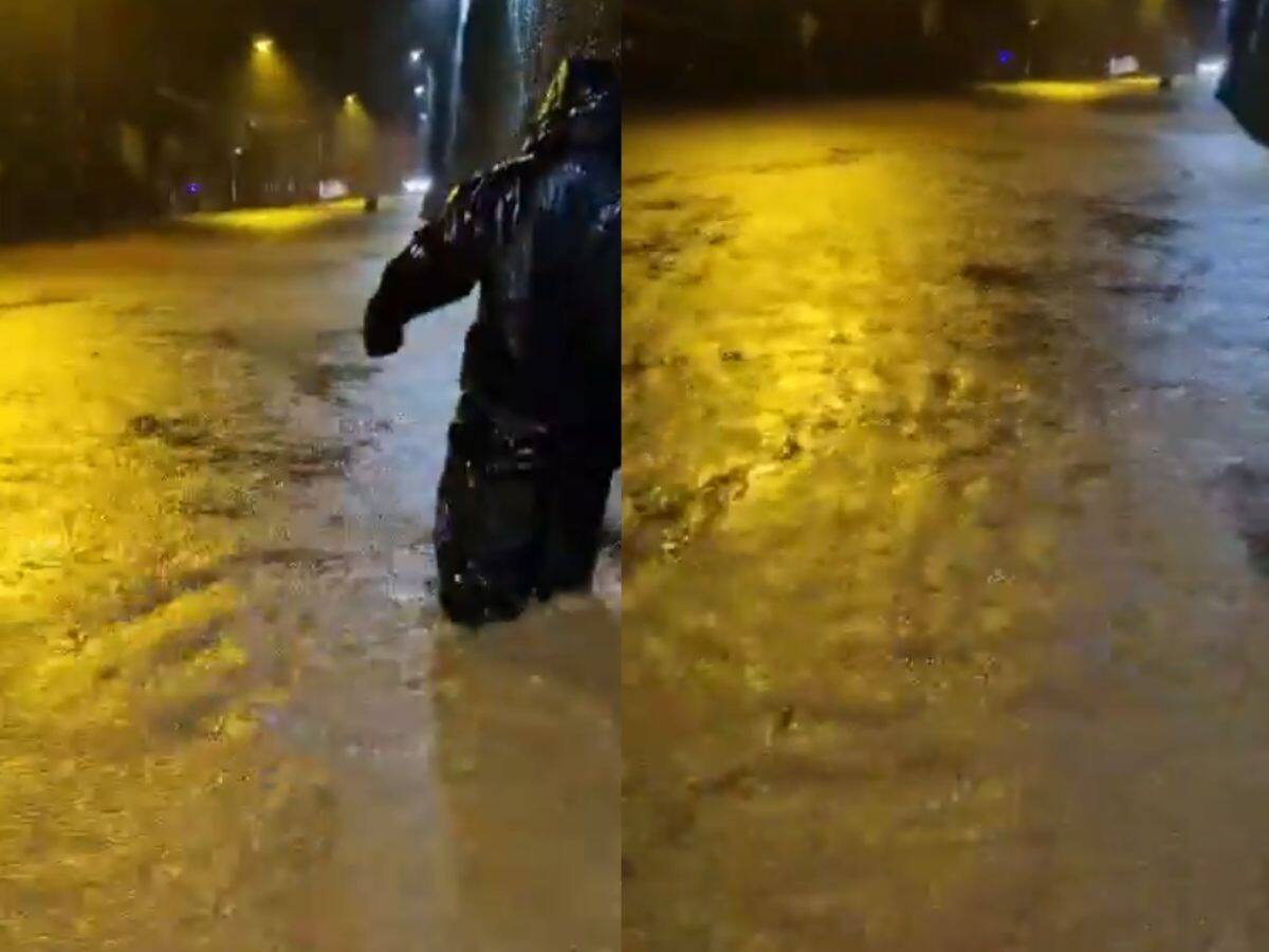 Desborde de dos esteros producto de temporal de lluvias en la región de Los Ríos provoca corte en ruta de acceso a la ciudad de Corral