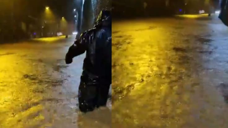 Desborde de dos esteros producto de temporal de lluvias en la región de Los Ríos provoca corte en ruta de acceso a la ciudad de Corral