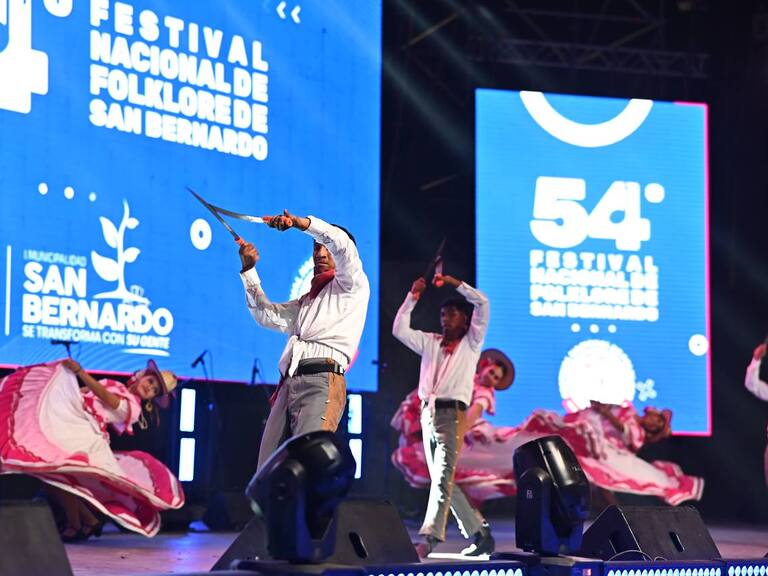 San Bernardo celebra la 54ª versión de su Festival Nacional de Folklore con un cartel estelar
