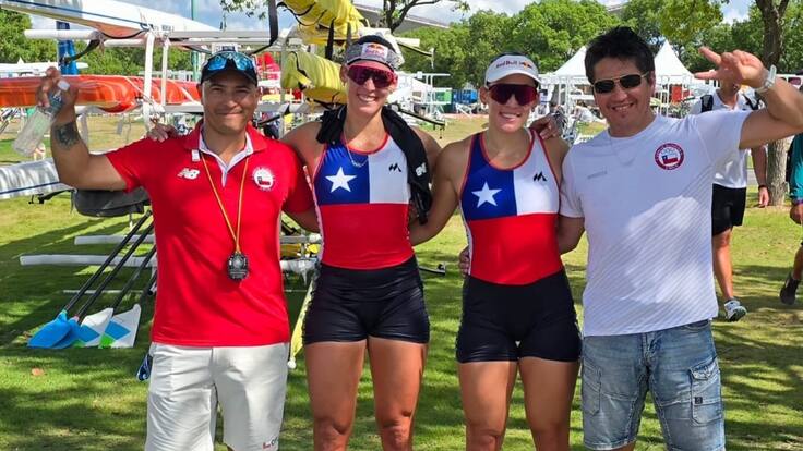 Antonia y Melita Abraham ganan la final B de su categoría en el Mundial de Remo