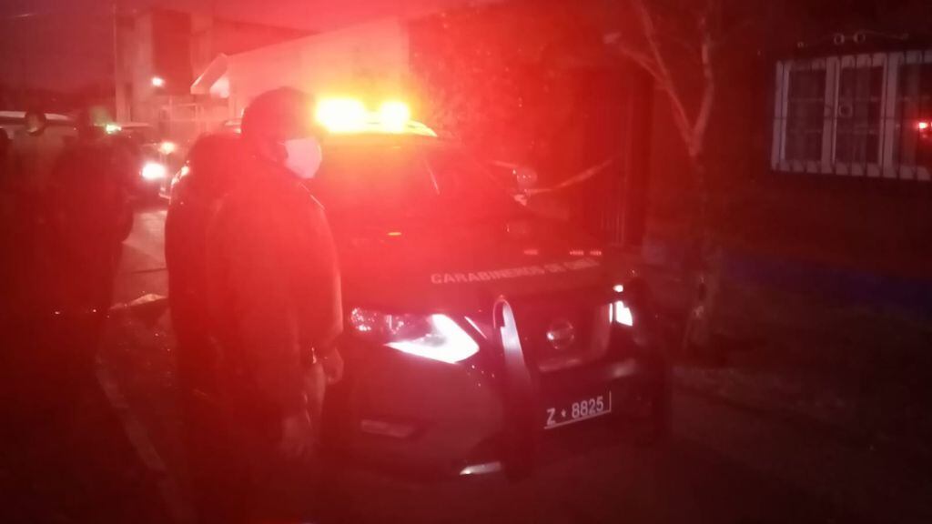 Carabineros, policial, balacera, cerro navia