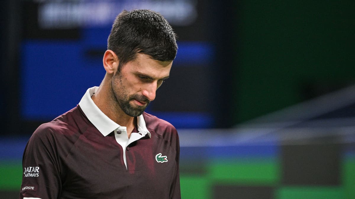 Djokovic sufre una inesperada caída en Shanghai: eliminado en segunda ronda ronda por el 34 del ranking ATP