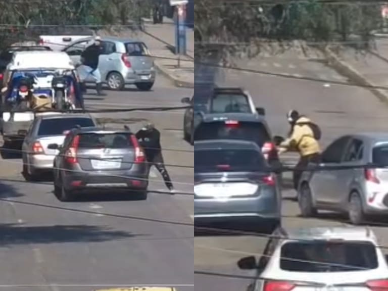 Cae “La Jauría de Franklin”: detienen a sujetos que aprovechaban la luz roja para robar a conductores en Santiago