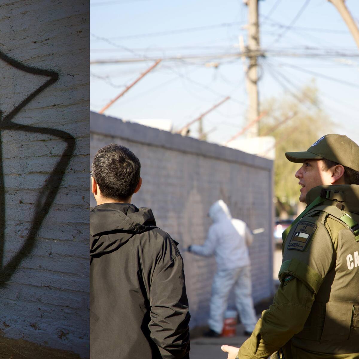 Alcalde de Peñalolén denuncia amenazas de muerte en su contra tras eliminar murales de Garra Blanca