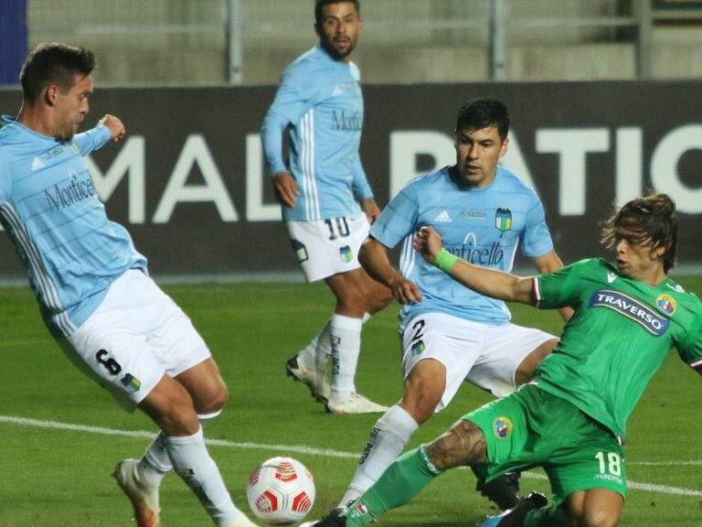 04 DE ABRIL DE 2021/EL SALVADOR, durante el partido valido por la fecha 2 del Campeonato Nacional AFP PlanVital 2021, entre O'Higgins y Audax Italiano, disputado en el Estadio El Teniente.
FOTO: BYRON PEREZ CARVAJAL/AGENCIAUNO