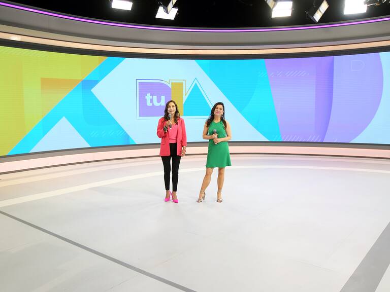 Imponente: Matinal Tu Día presentó su set con la pantalla más grande de la televisión chilena