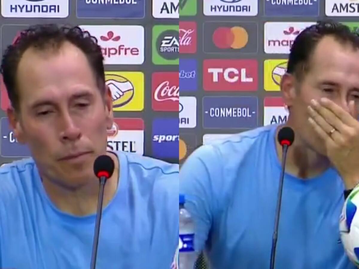 DT de O’Higgins se emociona hasta las lágrimas tras el batacazo en Copa Libertadores: “Me siento un privilegiado”