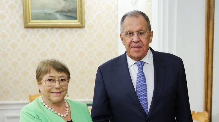 Michelle Bachelet - Serguéi Lavrov