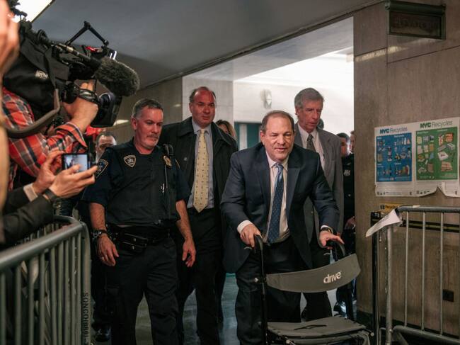 El condenado Harvey Weinstein