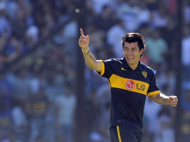 Gary Medel con la camiseta de Boca Juniors | Getty Images