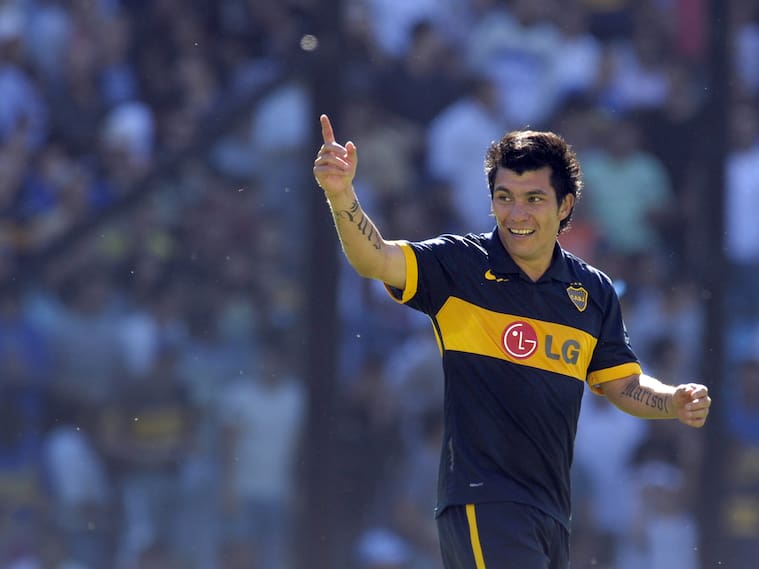 Gary Medel con la camiseta de Boca Juniors | Getty Images