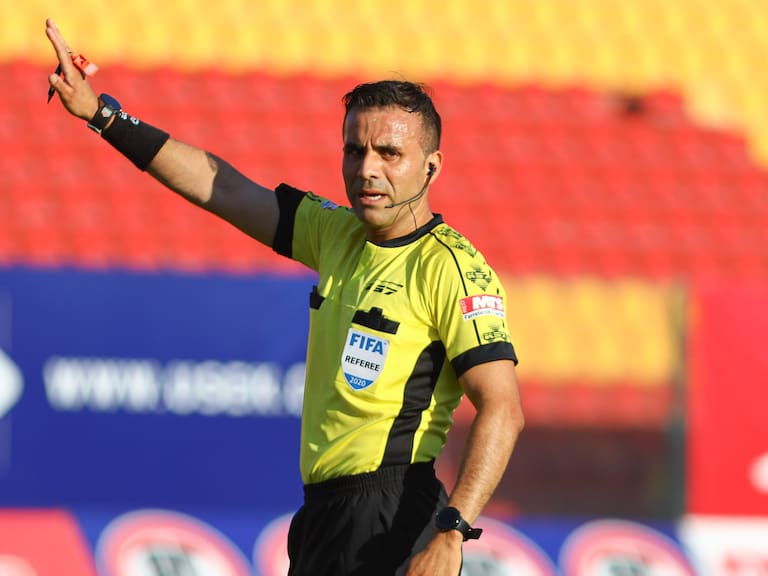 14 DE NOVIEMBRE DE 2020/SANTIAGOPiero Maza , durante el partido valido por decimoctava fecha del Campeonato Nacional AFP PlanVital 2020, entre Unin Espaola y Unin La Calera, disputado en el Estadio Santa Laura.
FOTO: SEBASTIAN ORIA/AGENCIAUNO