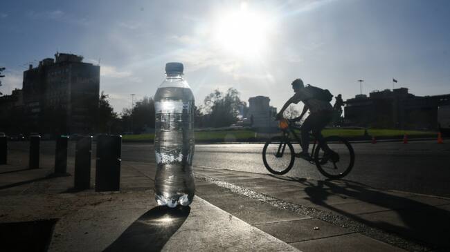 Calor en Santiago
