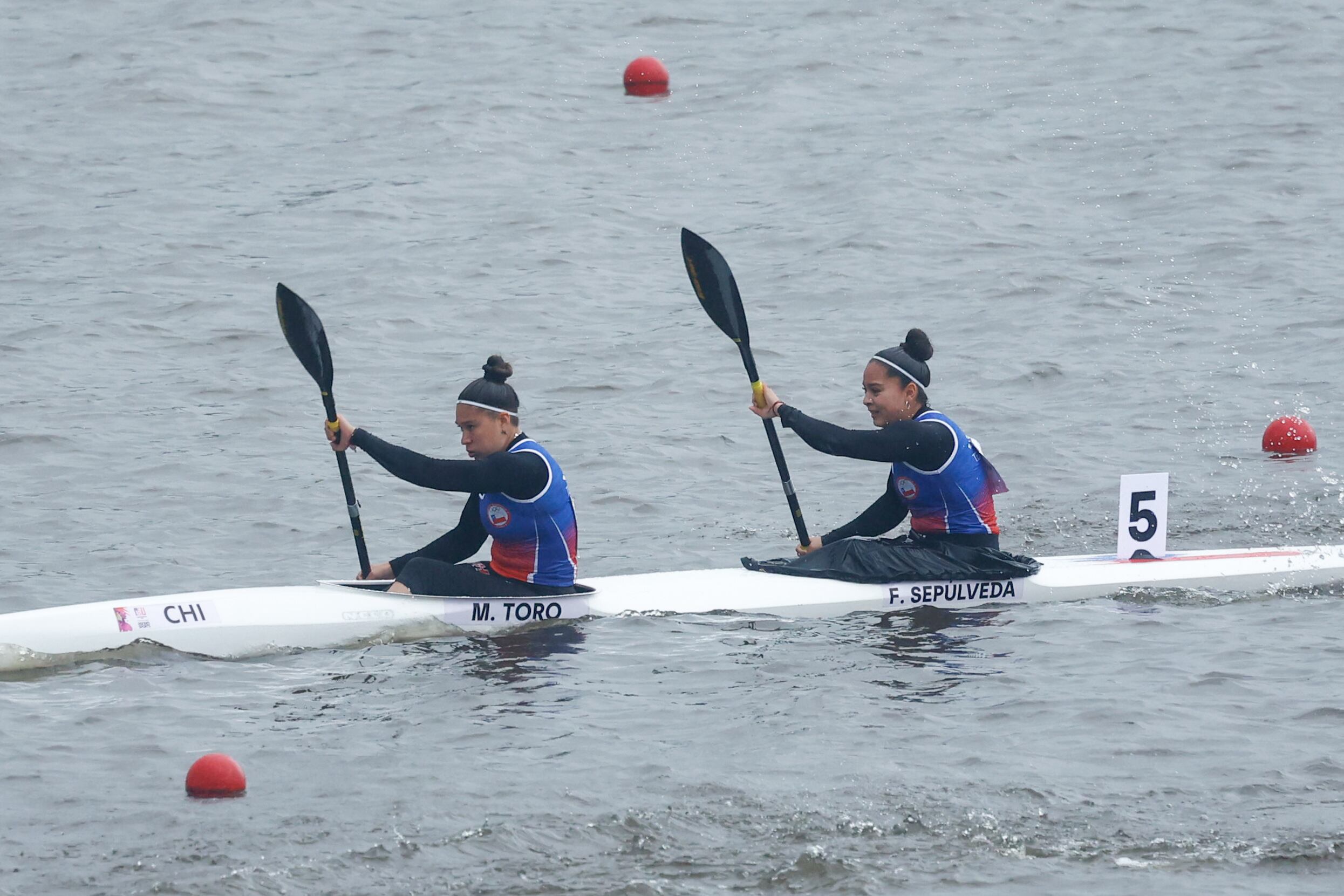 Canotaje del Team Chile en los Juegos Panamericanos Junior 2025