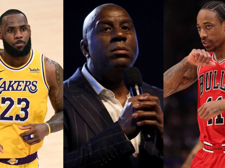 Magic Johnson aseguró que LeBron James tiene la culpa de que DeMar DeRozan no esté en los Lakers