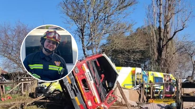 Vuelco en tragedia que enluta a Bomberos: chofer de carro bomba es detenido tras muerte de voluntaria en La Araucanía