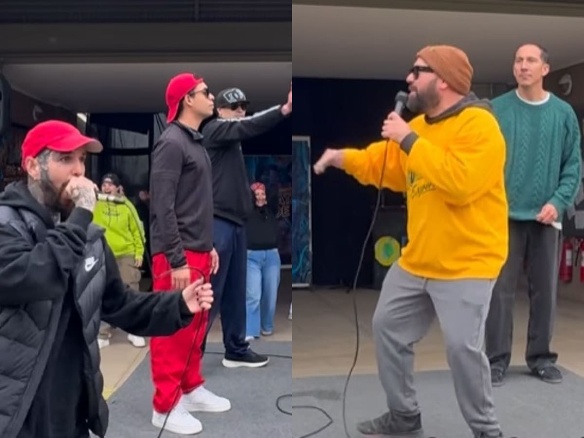 El rap se toma un colegio en O’Higgins: profesores batallan junto a alumnos y registro se vuelve viral