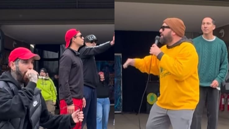 El rap se toma un colegio en O’Higgins: profesores batallan junto a alumnos y registro se vuelve viral