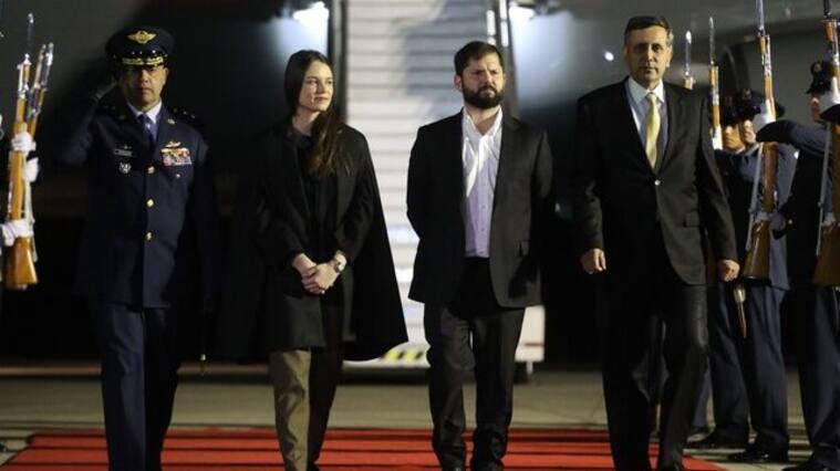 Presidente Gabriel Boric en Bogotá: "Solo unidos vamos a poder salir adelante como región"
