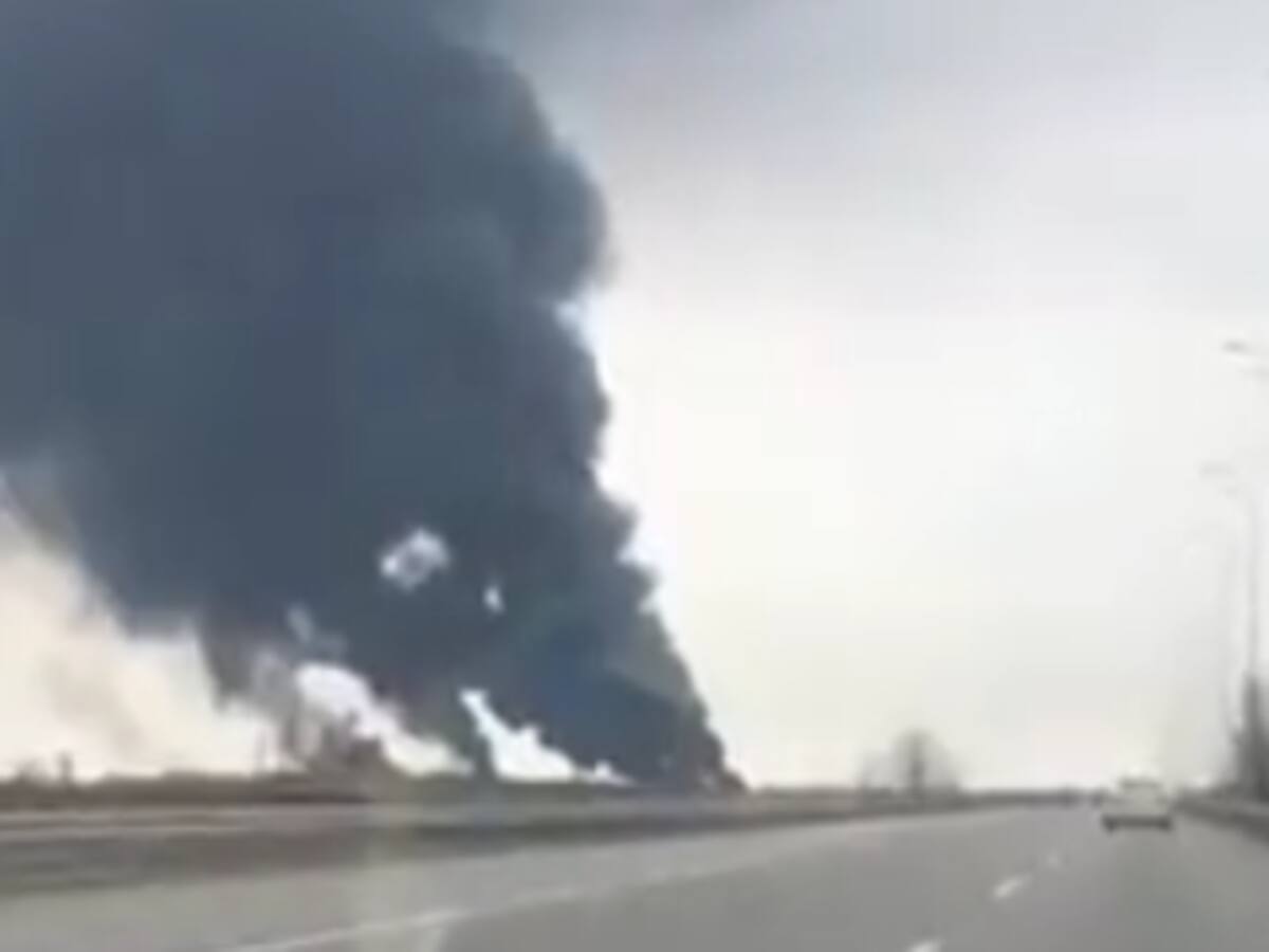 Ucrania: Aeropuerto internacional de Vinnytsia es destruido por misiles rusos