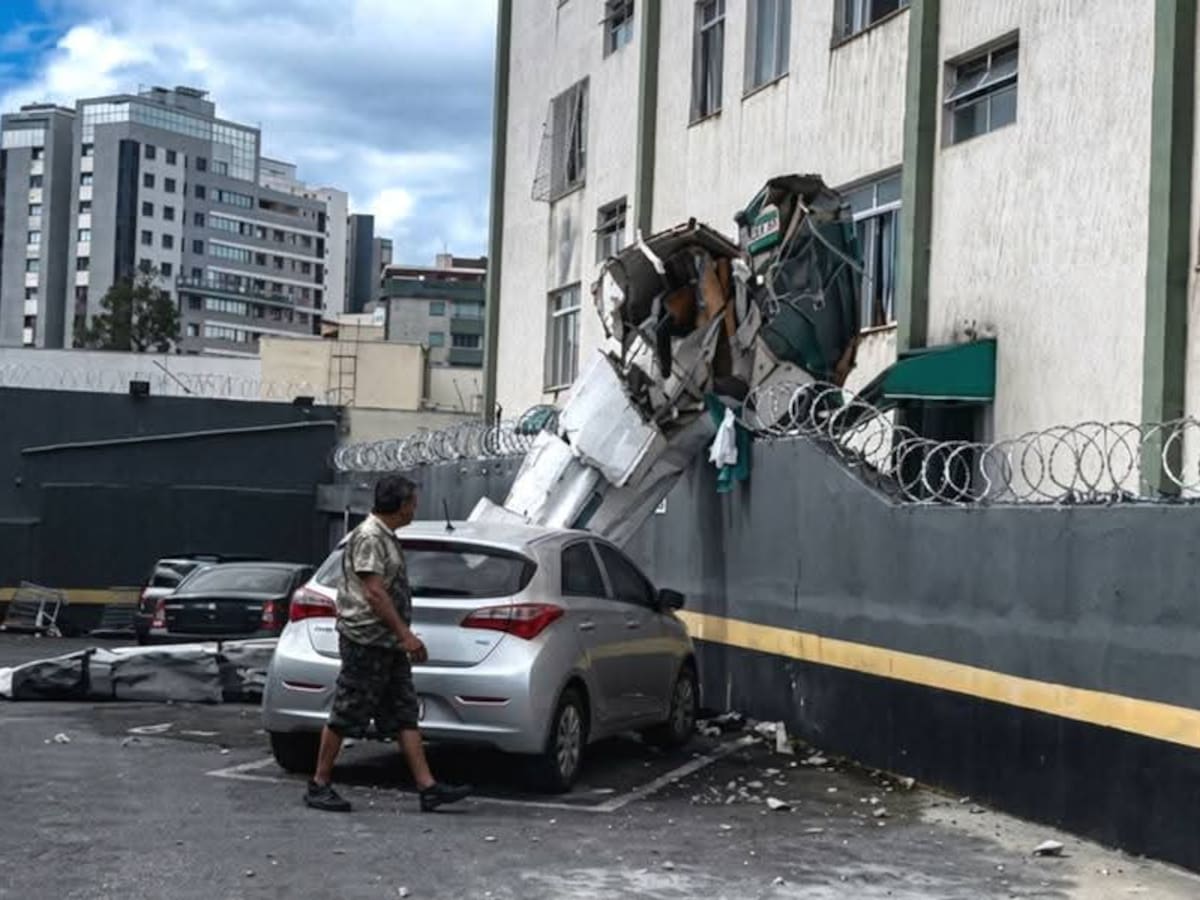 Avioneta se estrella contra edificio residencial en Brasil: dejó dos fallecidos y tres heridos