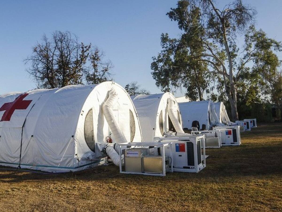 Así se construyó y luce el Hospital Modular del Sótero del Río en Puente Alto