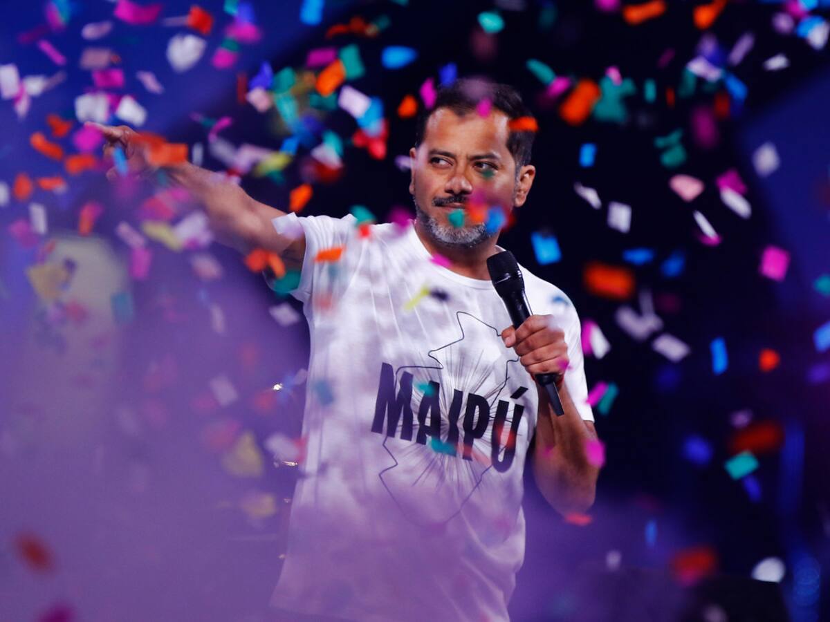«1, 2, 3»: Así fue la sorpresiva aparición de El Símbolo en la rutina de Pedro Ruminot en Viña 2020